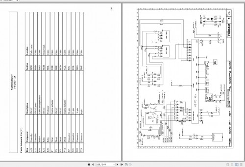 John Deere CTL Forwarder 810E F683760 A0 Electric Schematic 2015 3