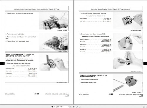 John Deere Diesel Engine Series 300 3179 4329 6359 4276 6414 Technical Manual CTM4 2