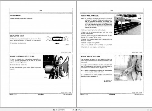 John Deere Draper Platform 135 Technical Manual TM1280 2