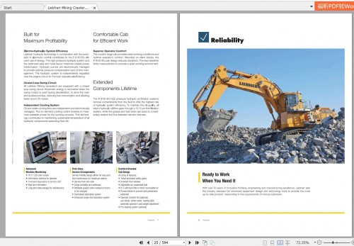 Liebherr Mining Excavator Updated 01.2021 Operating Manual PDF EN 3