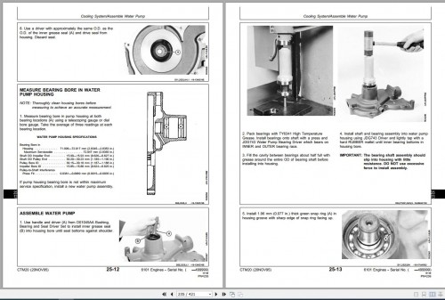 John Deere Diesel Engines 6101 Series 500 Technical Manual CTM20 2