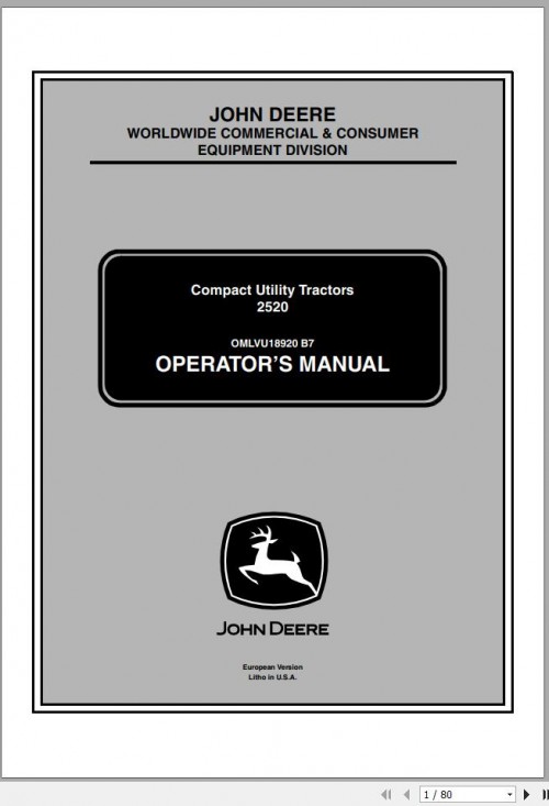 John-Deere-Compact-Utility-Tractors-2520-SN-106001-Operators-Manual-OMLVU18920-B7-2007-1.jpg