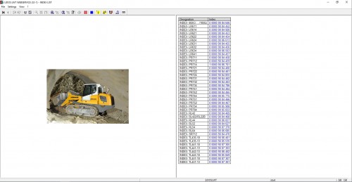 Liebherr Lidos COT LBH LFR LHB LWE LWT Online EPC & Service Document Updated 02.2022 DVD 6