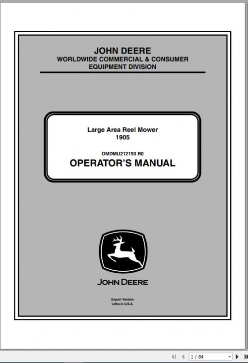 John-Deere-Large-Area-Reel-Mower-1905-SN-1905X195562-Operators-Manual-OMDMU212193-B0-2010-1.jpg