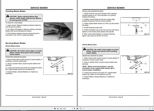 John Deere Lawn Tractor S1642 S1742 S2046 SN 010001 Operator's Manual OMGX10342 K8 2