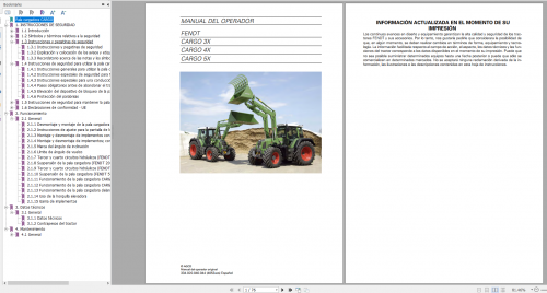 FENDT TRACTOR 15.7GB PDF Diagrams, Operator & Workshop Manuals Spanish ES DVD 11