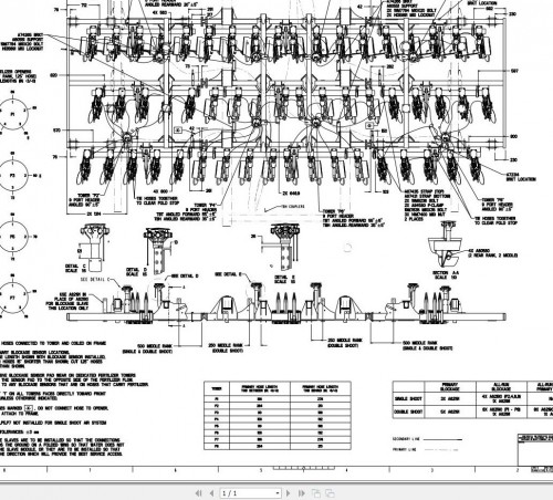 John Deere 1895 30x10 JD90 Schematic Instructions AAA12147 04.2017