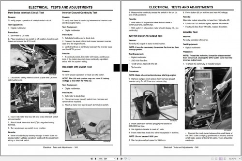 John Deere Garden Tractors GT225 GT235 GT235E GT245 Technical Manual TM1756 03.2005 2