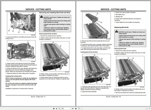 John Deere Trim & Surrounds Mower 2653B SN 040001 Operator's Manual OMTCU27760 K9 2009 2