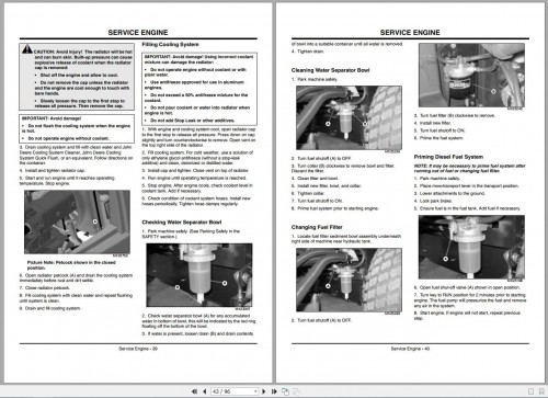 John Deere Trim & Surrounds Mower 7200 7400 SN 030001 020001 Operator's Manual 2