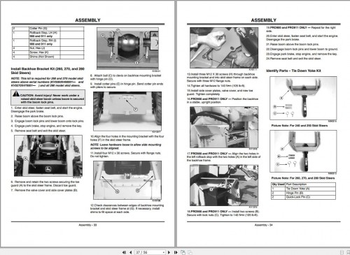 John Deere Utility Backhoes PRO850 PRO900 PRO911 Operator's Manual OMKV18678 A2 2