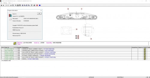 Liebherr Lidos COT LBH LFR LHB LWE LWT Online EPC & Service Document Updated 03.2022 DVD 11