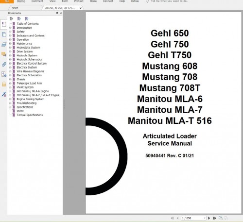 Mustang Machinery Heavy Equipment 4.14 GB PDF 2022 Service Manuals DVD (7)