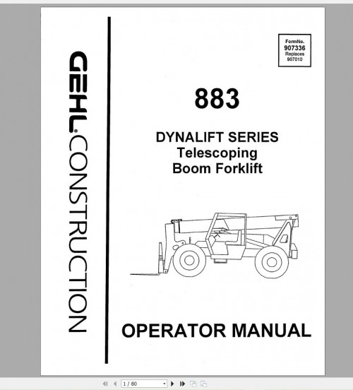 GEHL Machinery Heavy Equipment 5.29 GB PDF 2022 Operator Manuals DVD (6)