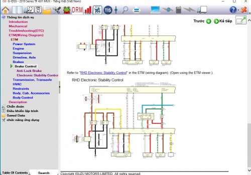 Isuzu G IDSS 03.2022 Domestic Diagnostic Service System DVD 5