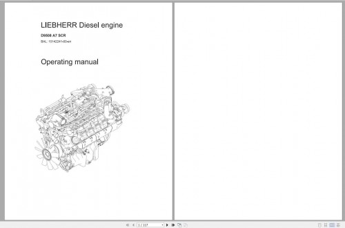 Liebherr Mobile Crane LTM 1750 9.1 750 Ton Operator Manual, Diagnostics LICCON & Wiring Diagram (6)