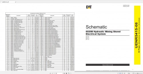 CAT Hydraulic Shovel 2.87 GB Full Models Updated 03.2022 Electric Hydraulic Schematics PDF DVD 1