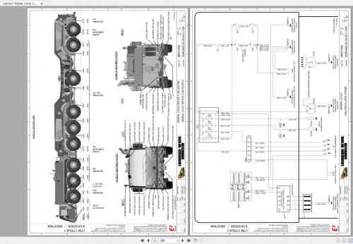 Liebherr Mobile Crane LTM 1750 9.1 Diesel Engine Step IIIB, Tier 4 Liccon2 SCR D 9508 A7 98037494 El