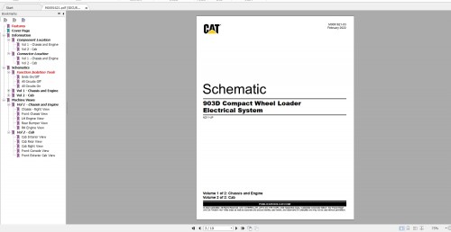 CAT Wheel Loader 1.1GB Full Models 03.2022 Updated Electric Hydraulic Schematics EN PDF DVD 3