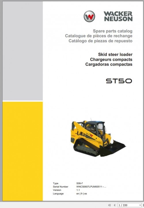 Wacker-Neuson-Skid-Steer-Loader-Track-ST50-Error-Codes-Service-Operators--Parts-Manual-EN-FR-ES-1.jpg