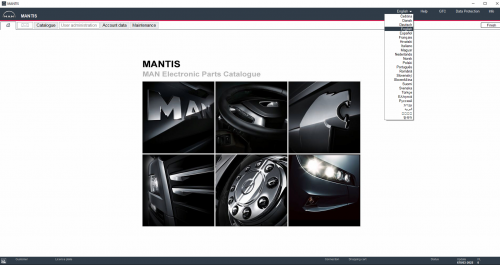 MANTIS 03.2022 EPC Version 678 Spare Parts Catalog DVD 0
