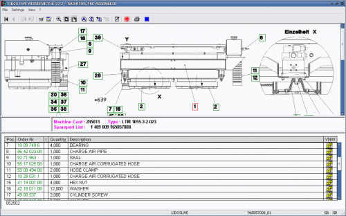 Liebherr Cranes Spare Parts Catalog EPC Updated 03.2022 Online Lidos LWE Webservice DVD (3)