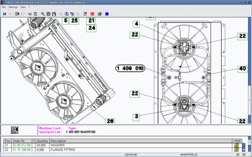 Liebherr Cranes Spare Parts Catalog EPC Updated 03.2022 Online Lidos LWE Webservice DVD (4)