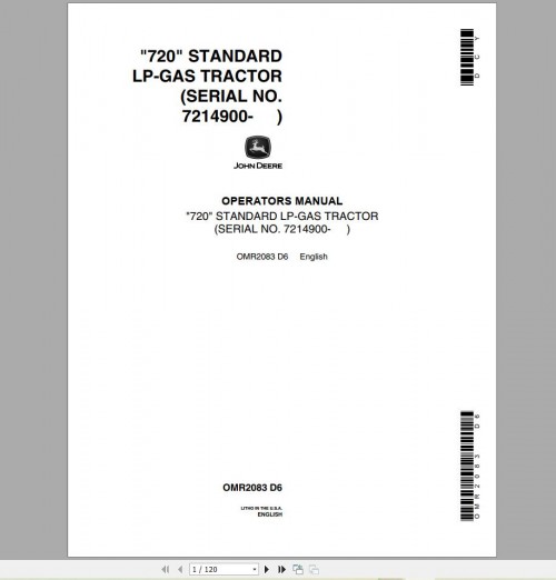 John Deere Tractor 15.8 Gb PDF Operation Manual Updated 2021 DVD 02c (6)