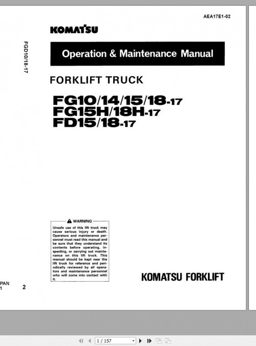 Komatsu-Forklift-Truck-FD18-17-630001--up-Operation--Maintenance-Manual-AEA17E1-02-1.jpg