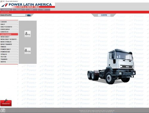 Iveco Power Latin America OIC 04.2021 Electronic Parts Catalogue 1
