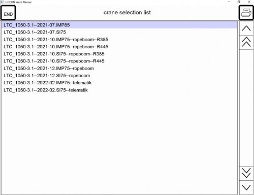Liebherr LICCON Universal Work Planner V6.21 Compact Crane LTC 1050 3.1 50 Ton 10