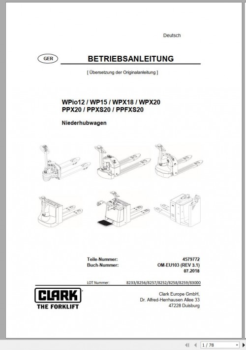 Clark-Forklift-WPio12-WP15---WPX20-PPX20-PPXS20-PPFXS20-8233---83000-Operator-Manual-4579772-OM-EU103-07.2018-DE.jpg