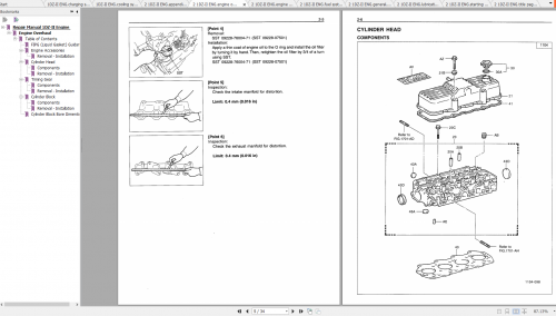 Toyota 1DZ II Engine Repair Manual 2