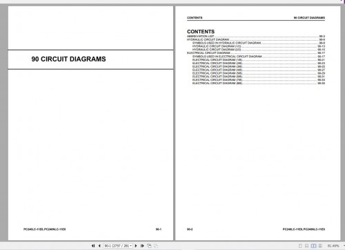 Komatsu Hydraulic Excavator Updated 2022 7.75 GB PDF Shop Manual, Operator Maintenance & Circuit Dia