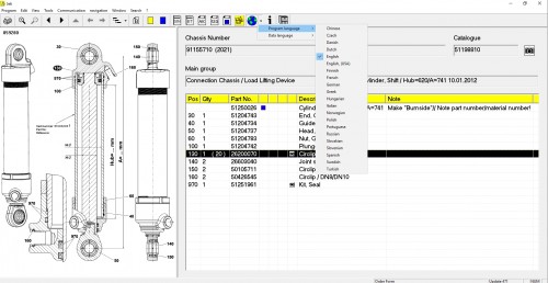 JUNGHEINRICH JETI ForkLift (ET) v4.36 Updated 471 05.2022 Spare Parts Catalog Full + Instruction DVD