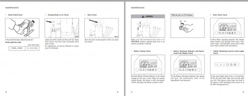 CAT Forklift EX4000 Schematic, Operation & Maintenance Manual 1