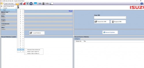 Isuzu G IDSS 05.2022 Global Export Service System Diagnostic Software DVD 4