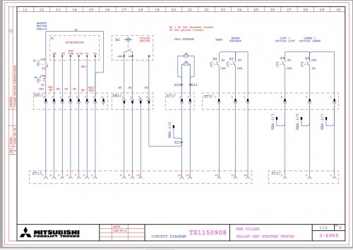 CAT Forklift NSR12KI NSR20KI Service, Operation & Maintenance Manual 1