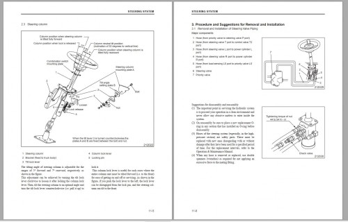 CAT Forklift P30000 Schematic, Service, Operation & Maintenance Manual 2
