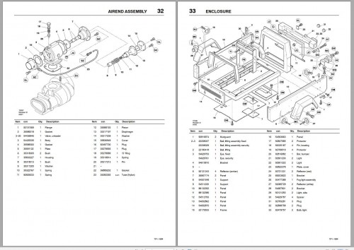 Ingersoll Rand Portable Compressor 12 56 Parts Manual 2012 1