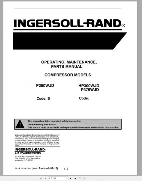 Ingersoll-Rand-Portable-Compressor-P375-Parts-Manual-Operation-and-Maintenance-Manual-2012.jpg