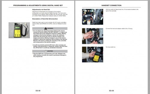 CAT Forklift WT45M Service Manual 2