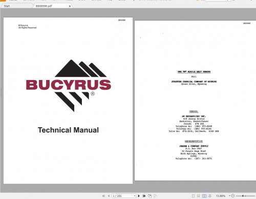 CAT Conveyor System 2.59GB Collection Operation & Maintenance Manuals PDF DVD 1