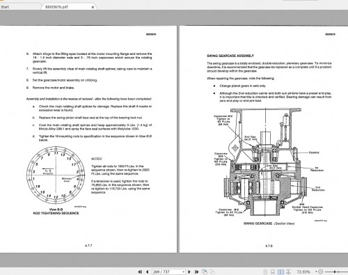 CAT Dragline 3.79GB Collection Operation & Maintenance Manuals PDF DVD 4