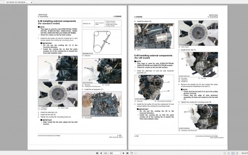 Kubota Gasoline & Diesel Engine 4.27GB Collection Workshop Service Manual PDF DVD 13