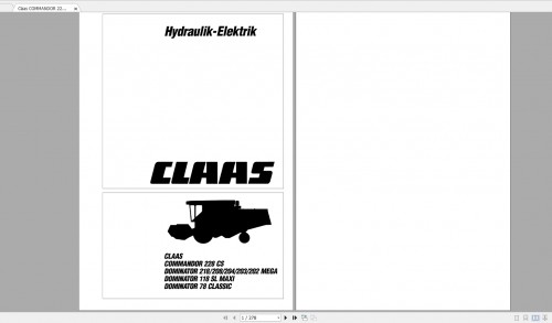 Claas Agricultural 13.67GB PDF de German Updated 06.2022 Full Models Manuals DVD (12)