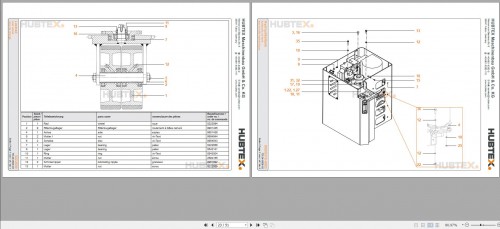 Hubtex Forklift MQ 30 2121 PU Parts Manual, Service Manual, Operating and Maintenance Manual 2013 EN