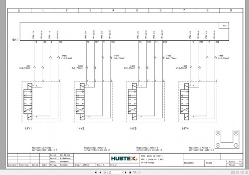 Hubtex Forklift MQ 35 2125 1 Parts Manual, Operating Manual 2004 NL 2
