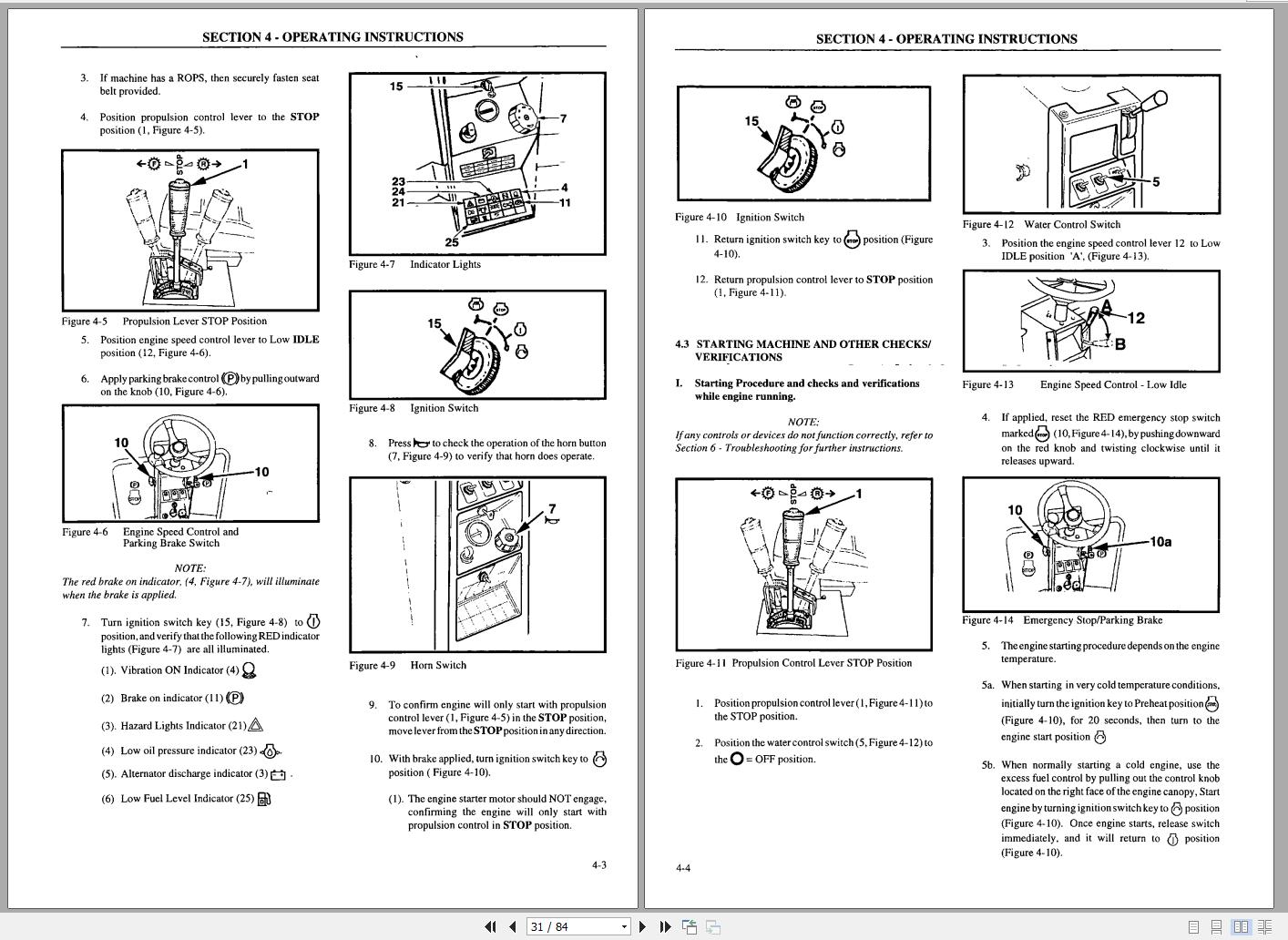 Ingersoll Rand Light Compaction 18 BS BV Parts Manual, Operating and ...