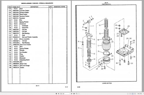 Ingersoll Rand Light Compaction RX 75 Parts Manual, Operating and Maintenance Manual 2012 2